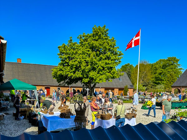 Plantemarked, et af foreningens mange arrangementer