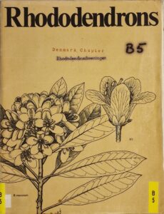 B0005 – Rhododendrons, A selected, annotated bibliography