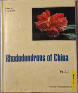 B0067 – Rhododendrons of China Volume 1