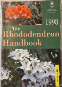 B0115 – The Rhododendron Handbook 1998
