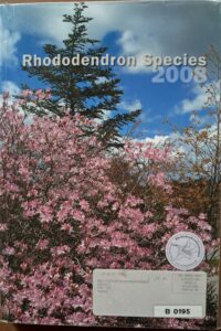 B0195 – Rhododenddron Species Fundation volume 3 2008