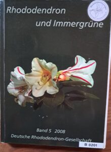 B0201 – Rhododendron und Immergrüne band 5 2008