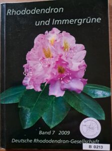 B0213 – Rhododendron und Immergrünne band 7 2009