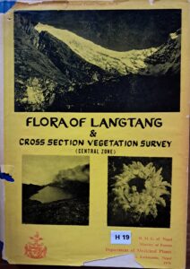 H19 – Flora of langtang and Cross Section vegetation survey