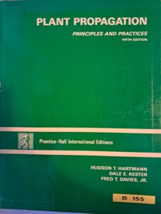 B0155 – Plant Propagation, Fifth Edition