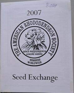 B0169 – Rhododendron Frølister