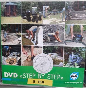 B0168 – Step by Step DVD fra firmaet Oase – etablering af vand i haven